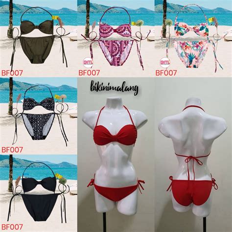 Jual Bikini Bf Bikini Pita Tali Samping Bikini Sexy Shopee Indonesia