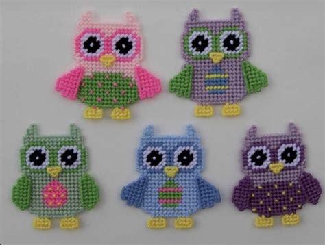 Pin By Ellie Nesman On Owls Plastic Canvas Crafts Plastic Canvas