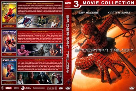 Spiderman Trilogy Dvd Cover