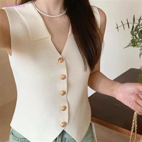 Nude Cream Vest Women S Fashion Tops Other Tops On Carousell
