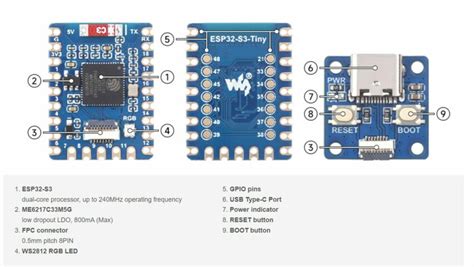 Esp S Mini Development Board Specifications Electronics Lab