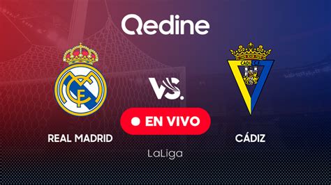 Real Madrid vs Cádiz EN VIVO Pronóstico horarios y canales TV dónde