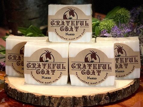 Naked Goat Milk Soap Unscented Etsy