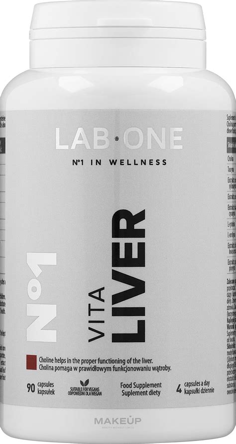 Lab One N Vita Liver Supliment Alimentar Pentru Ficat Makeup Ro