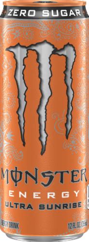 Monster Energy Ultra Sunrise Fl Oz Kroger