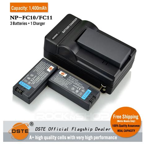 Dste Np Fc11 Npfc10 Replacement Battery Or Charger For Sony F77 P5 P9
