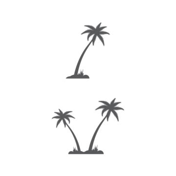 Palm Leaf Logo Vector Art PNG Images | Free Download On Pngtree