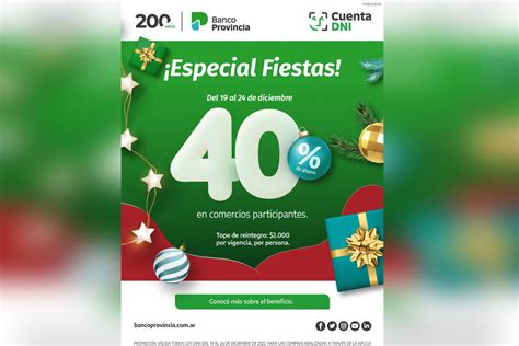 Promoci N Navide A Comenz La Semana De Descuentos Con Cuenta Dni