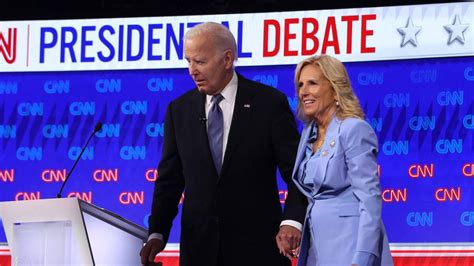 Jill Biden Breaks Silence On Husband Joe Bidens Debate Performance