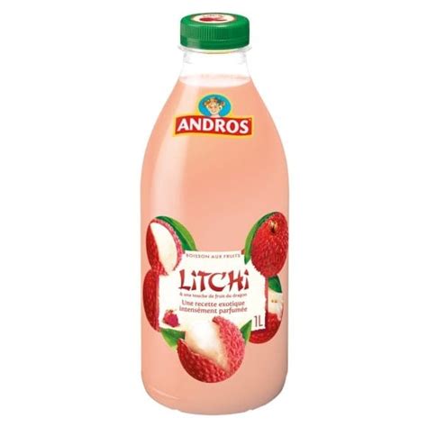 Andros Boisson Aux Litchi Et Une Touche De Fruit Du Dragon Monoprix Fr