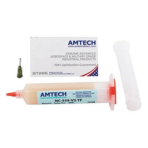 Amtech Nc 559 V2 Tf Solder Flux 30cc Dispensing Kit Want It All
