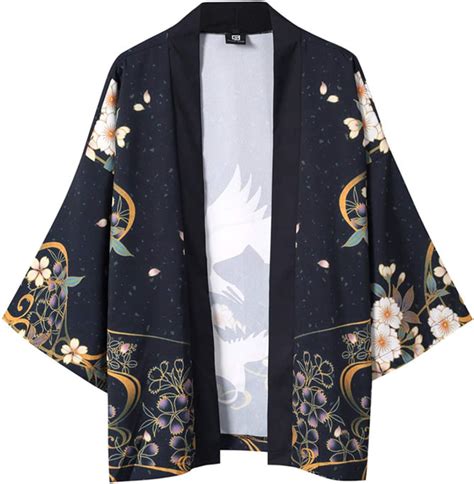 WYUKN Herren Kimono Kimono Cardigan Herren japanisch männlich