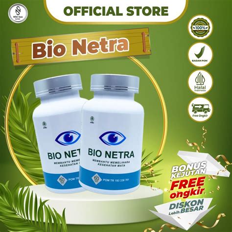 Jual BIONETRA OBAT MATA MINUS BIO NETRA 100 ORIGINAL Shopee Indonesia