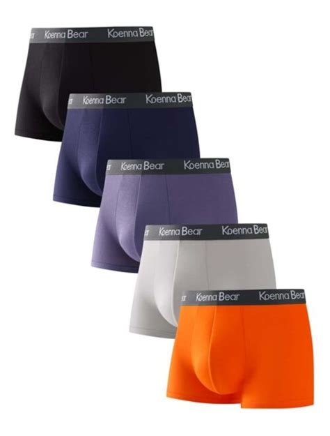 Buy Shein Men Pack Contrast Letter Tape Boxer Brief Online Topofstyle