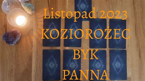 LISTOPAD 2023 BYKPANNA KOZIOROŻEC Trygon Ziemia Czytanie