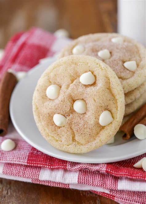 White Chocolate Snickerdoodles Recipe Lil Luna