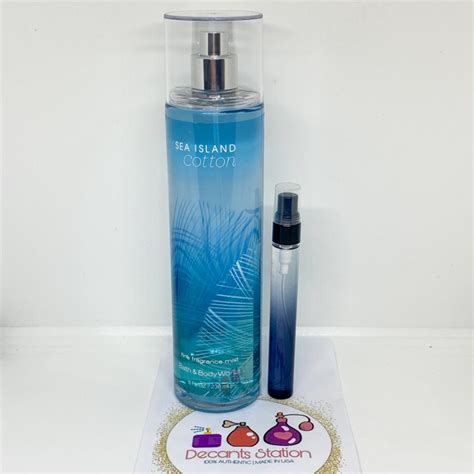 2 Y10ml TRIAL SIZE Authentic Bath Body Works Sea Island Cotton Fine