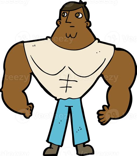 cartoon body builder 40071997 PNG
