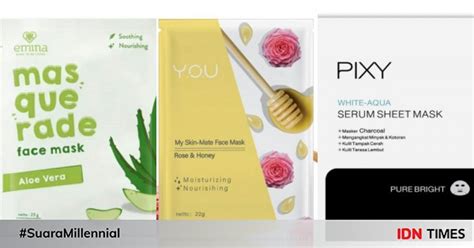 Rekomendasi Sheet Mask Lokal Harga Mulai Rp Ribuan