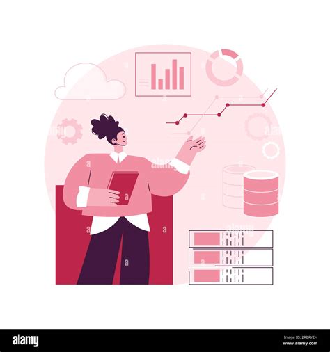 Data Driven Marketing Abstract Concept Vector Illustration Data Driven Strategy Consumer