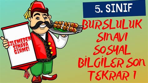 5 SINIF BURSLULUK SINAVINI KAZANDIRAN TEKRAR 1 Sosyal Bilgiler Dersi