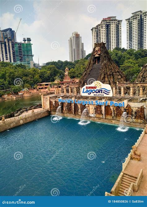 Sunway Lagoon Hotel Swimming Pool Editorial Image
