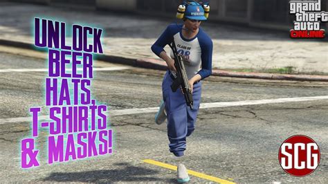 Gta Online Patched Unlock Beer Hats Limited Time T Shirts