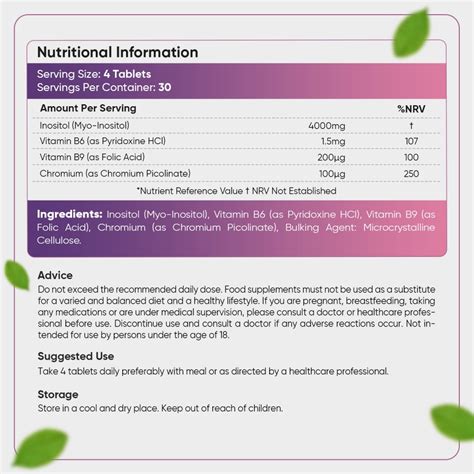 Köp Inositol 4000mg, 120 tabletter l 100% Nöjdhetsgaranti