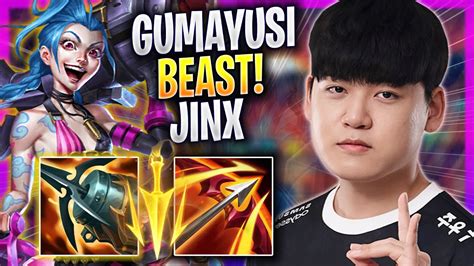 GUMAYUSI IS A BEAST WITH JINX T1 Gumayusi Plays Jinx ADC Vs Zeri