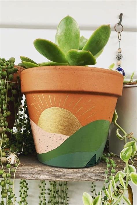 Flower Pot Art Flower Pot Design Diy Flower Pots Diy Pots Flower