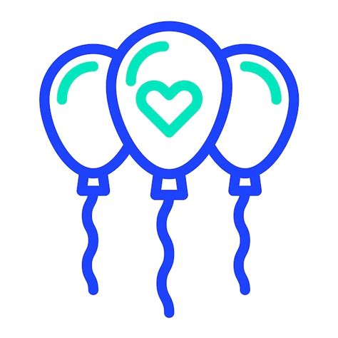 Premium Vector Balloons Vector Icon Design Illustration