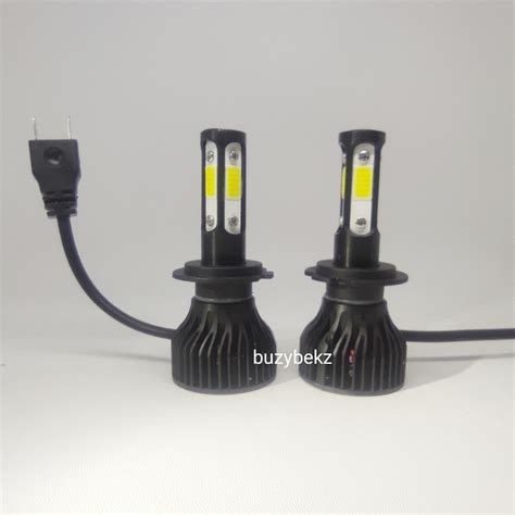 Jual BZL LAMPU LED MOBIL 4 SISI H4 H11 H8 H9 H16 HIR2 HB3 HB4 H7