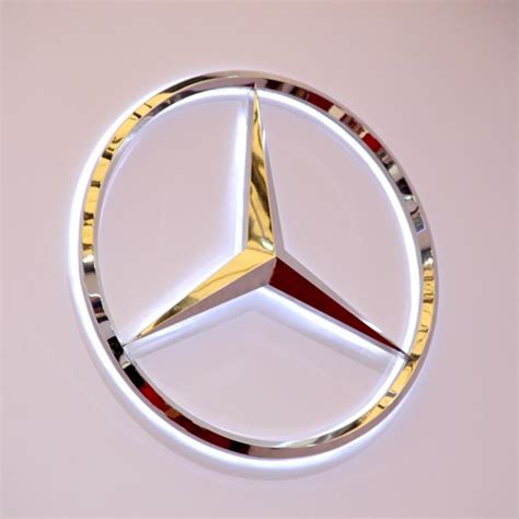 Mercedes-Benz 3D Car Logo - Company Dynamics - News - Bobang Signage