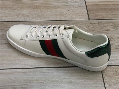 Tenis Gucci De Piel Blanco Para Caballero Serpiente 4 499 00 En