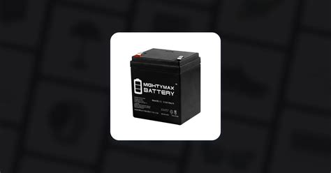 ML5-12 12V 5AH UPS Battery Replaces Vision CP1250 CP 1250 • Price