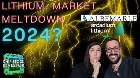 Lithium Market Crash! Are Albemarle and Arcadium Lithium Stocks Out of ...