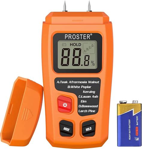 Proster Digital Wood Moisture Meter Handheld Lcd Moisture Tester Damp