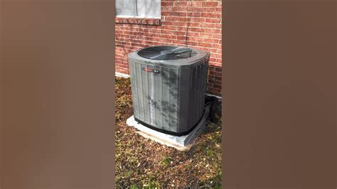 Trane Xr15 Heat Pump Youtube