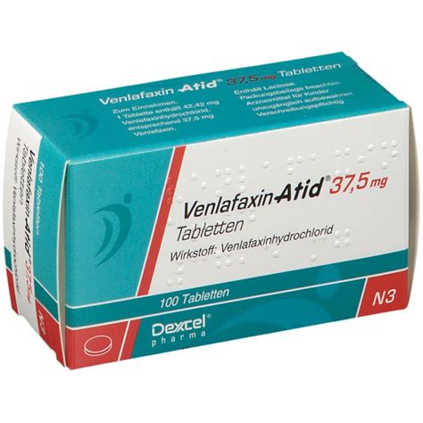 Venlafaxin Atid 37 5 Mg 100 St Mit Dem E Rezept Kaufen Shop Apotheke