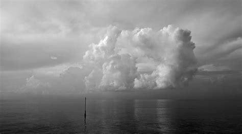 HD Wallpaper Monochrome Photo Of Nimbus Clouds 4k Wallpaper Black