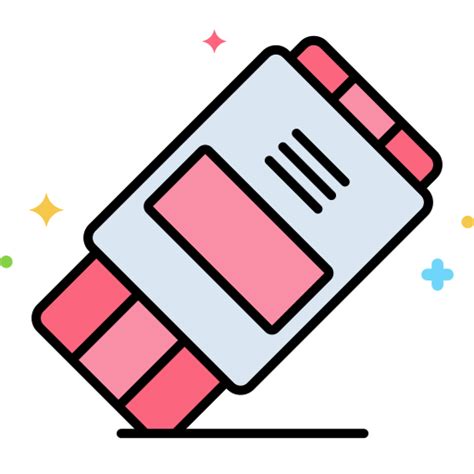 Pink Eraser Clipart