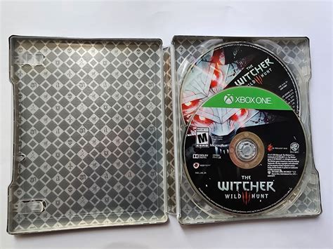 The Witcher Wild Hunt Custom Steelbook Inkl Xbox One Spiel