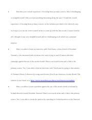 Short Response Primary Source Hunt Docx Describe Your