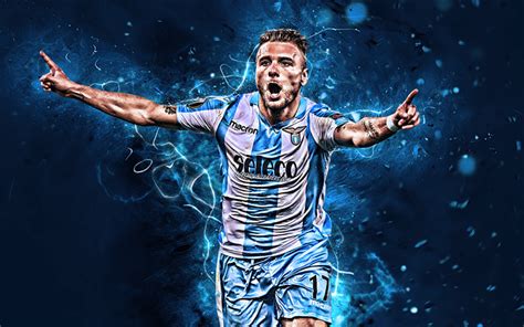 Download wallpapers Ciro Immobile, joy, SS Lazio, italian footballers ...