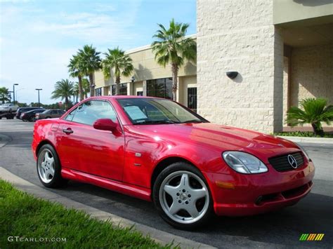 Magma Red Mercedes Benz Slk Kompressor Roadster