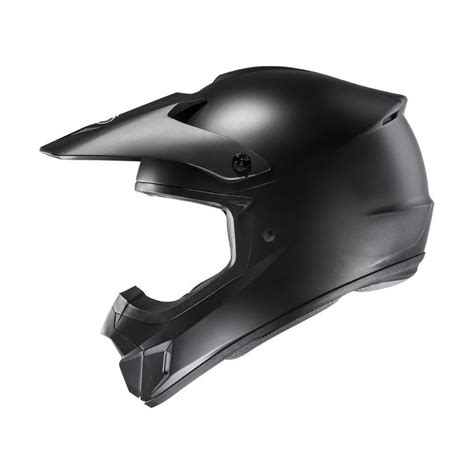 Casque cross HJC CS MX II noir mat Casque moto cross sur La Bécanerie