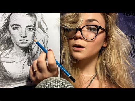 Asmr Drawing Your Portrait Soft Spoken Roleplay Compilation