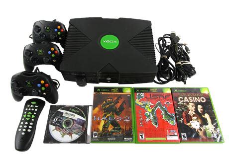 ShopTheSalvationArmy - XBOX Console with 4 Games and 3 Controllers [E42]