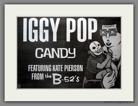 Iggy Pop. Candy. 1990 Original Advert (ref AD50927) – The Nostalgia Shop