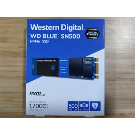 500 GB SSD เอสเอสด WD BLUE SN550 PCIe NVMe M 2 2280 WDS500G1B0C